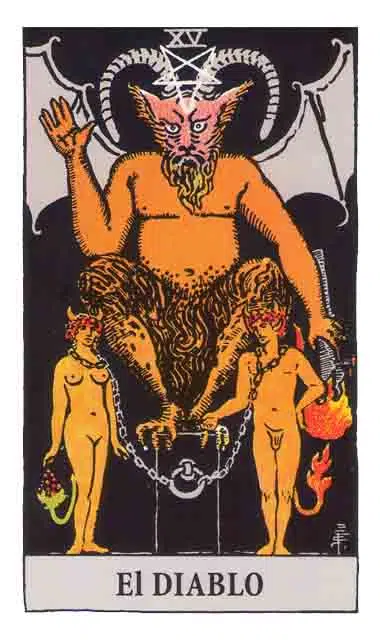 Cartas del Tarot: el Diablo (15)