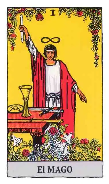 Cartas del Tarot: el MAGO (1)