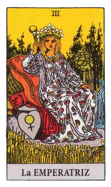 Cartas del Tarot: la EMPERATRIZ (3)