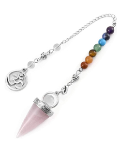 comprar Collar de péndulo cuarzo para adivinación de tarot